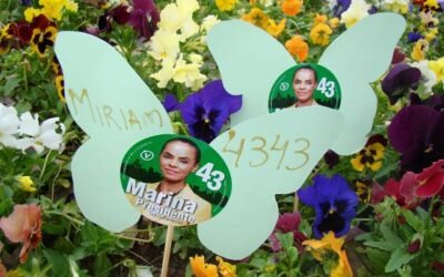 Campanha Miriam 4343 faz borboletaço em Rio do Sul