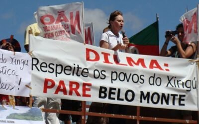 Manifestação diz “não” à Belo Monte