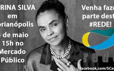Marina Silva participa de atividades da Rede Sustentabilidade em Florianópolis
