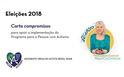 Miriam firma compromisso com o MOAB –  Movimento Orgulho Autista Brasil
